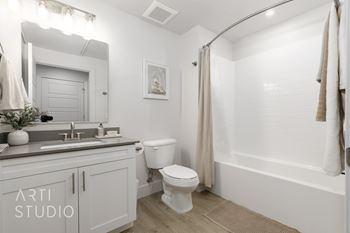 Bathroom with bathtub